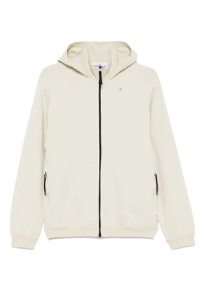 Stone Island Compass-motif hoodie - Neutrals