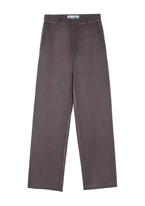 Sunnei belt-loops trousers - Purple