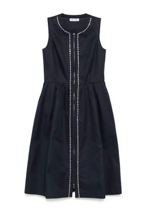 Dice Kayek cotton sleeveless dress - Blue