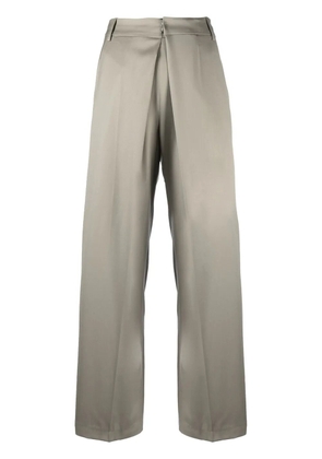 Low Classic inverted-pleat detail trousers - Neutrals