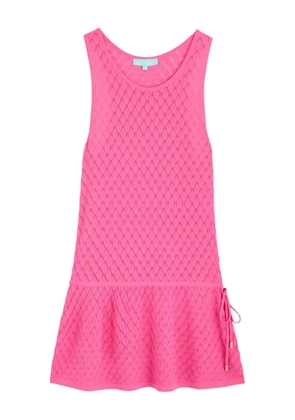 Melissa Odabash Ambra tie-side short dress - Pink