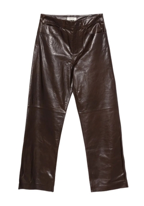 ENTIRE STUDIOS belt-loops trousers - Brown
