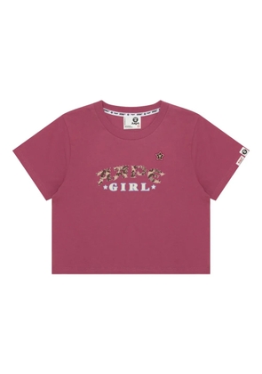 AAPE BY *A BATHING APE® graphic star-print T-shirt - Red