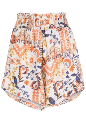 Lygia & Nanny Camelia mix print shorts - Neutrals