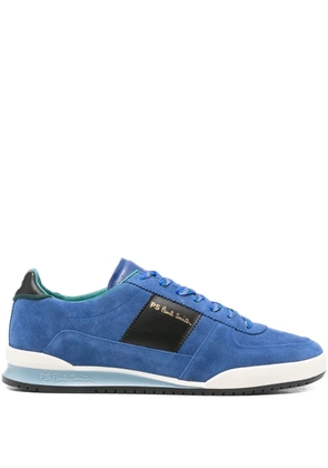 PS Paul Smith logo-print suede sneakers - Blue