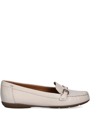 Geox buckle-detail loafers - Neutrals