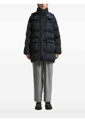 Peserico hooded padded coat - Blue