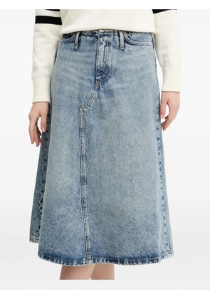 HUGO A-line denim skirt - Blue