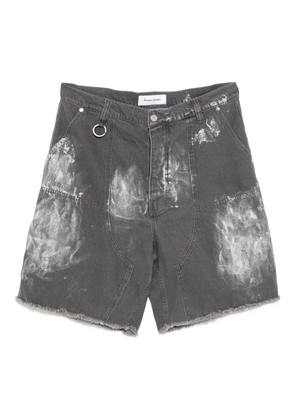 Études Studio Loose denim shorts - Grey
