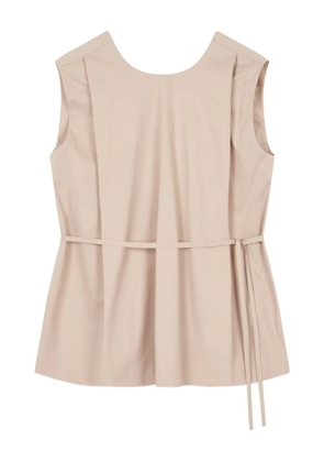 TOMBOY twisted blouse - Neutrals