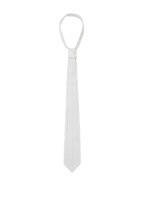 1989 STUDIO striped tie - White