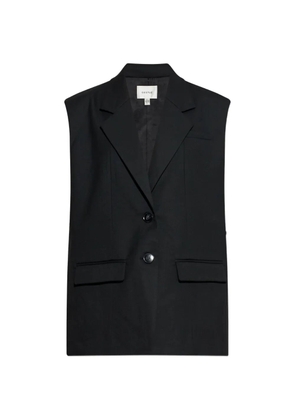 Gestuz buttoned sleeveless jacket - Black