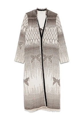 Forte Forte V-neck coat - Neutrals