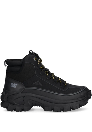 caterpillar lug-sole lace-up boots - Black