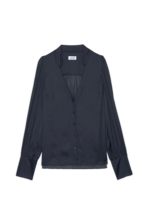 Zadig&Voltaire buttoned satin shirt - Green