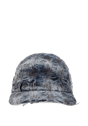 Diesel C-Pied distressed cap - Black