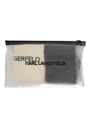 Karl Lagerfeld K/Essential socks (pack of two) - Grey