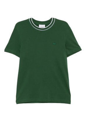 Lacoste logo-embroidered T-shirt - Green