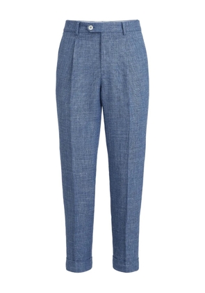 Brunello Cucinelli pleated trousers - Blue