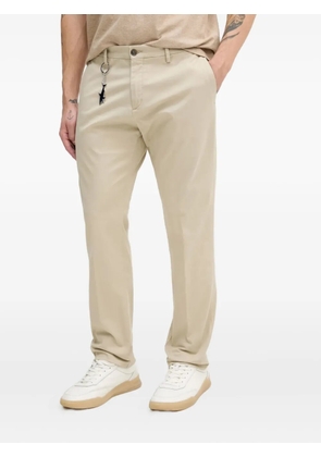 Paul & Shark shark-keyring trousers - Neutrals