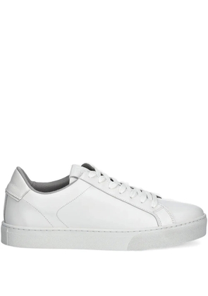 Marc O'Polo leather lace-up sneakers - White