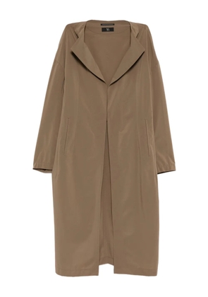 Y's tiered coat - Neutrals