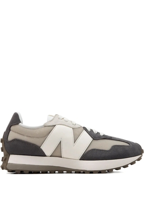 New Balance 327 suede-panelled sneakers - Grey