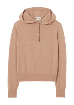 Claudie Pierlot button-front hoodie - Neutrals