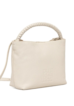 Pedro Del Hierro braided-handle satchel - Neutrals