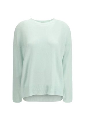 Allude round-neck knitwear - Blue