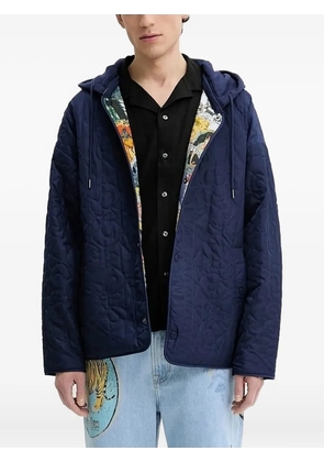 Desigual quilted reversible jacket - Blue