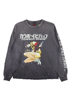 SAINT MXXXXXX x Cowboy Bebop cotton T-shirt - Black