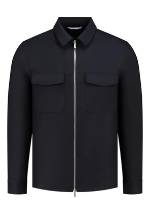 Marco Pescarolo zip-fastening shirt jacket - Blue