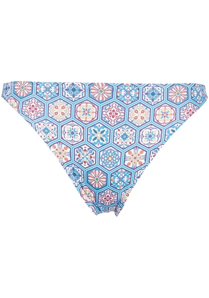 Solid & Striped Tati geometric bikini bottoms - Blue