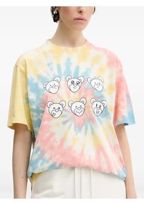 INBETWEENERS tie-dye graphic T-shirt - Yellow