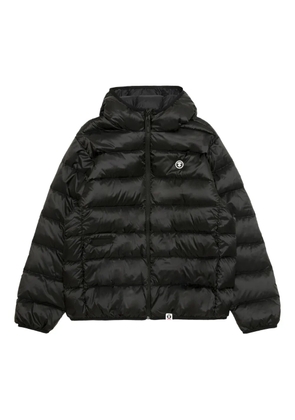 AAPE BY *A BATHING APE® hooded quilted padded jacket - Black
