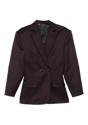 Magda Butrym double-breasted pinstripe-detail blazer - Red