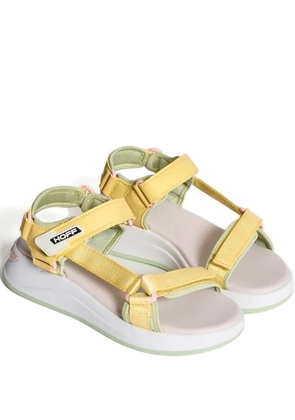 Hoff strapped flat sandals - Yellow