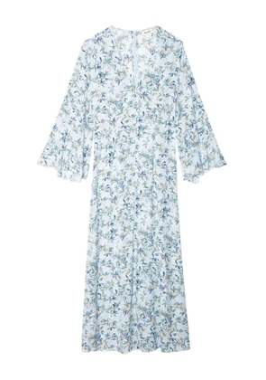 Zadig&Voltaire Rasato maxi dress - Blue