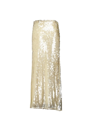 Altuzarra Linnie sequin midi skirt - Neutrals
