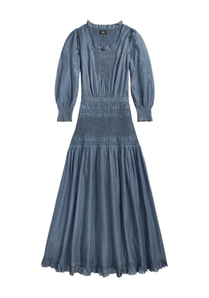Ralph Lauren RRL smocked maxi dress - Blue
