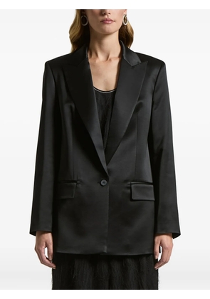 Peserico long-sleeve blazer - Black