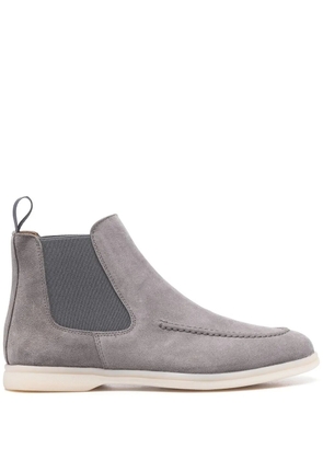Scarosso Eugenia suede Chelsea boots - Grey