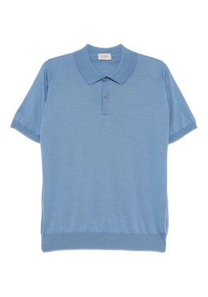 John Smedley Leyburn polo shirt - Blue