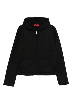 424 zip-up hoodie - Black