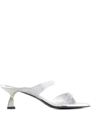 Nodaleto 50mm Dona Luna heeled sandals - Silver