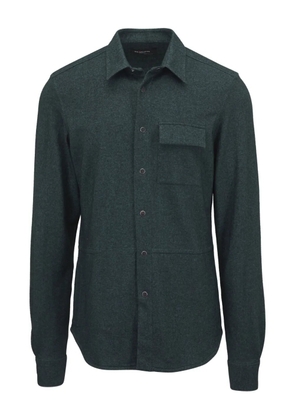 Kiton button-fastening patch-pocket shirt - Green