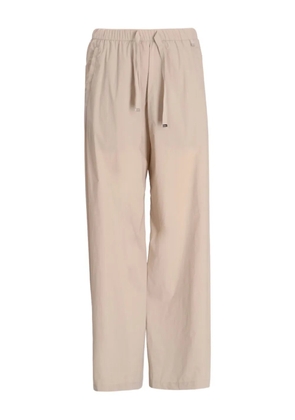 Herno drawstring straight-leg trousers - Neutrals