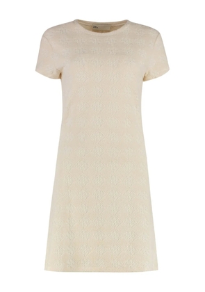 Tory Burch geometric pattern dress - Neutrals