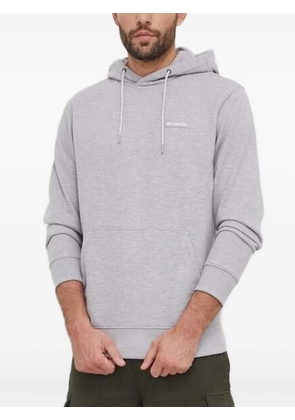 Columbia logo-patch hoodie - Grey